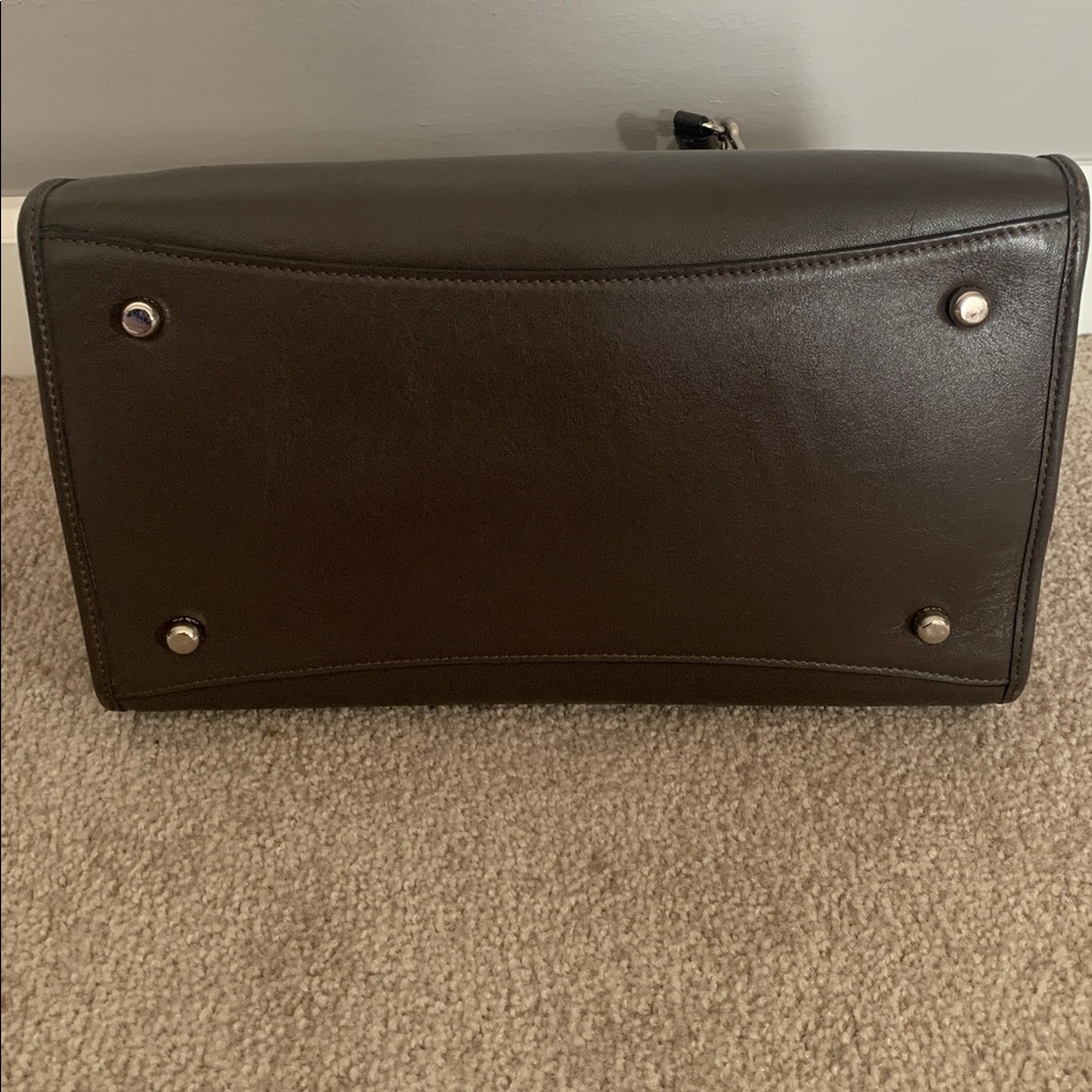 Coach Crosby Carryall Dark Brown Leather - Picture 4 of 4